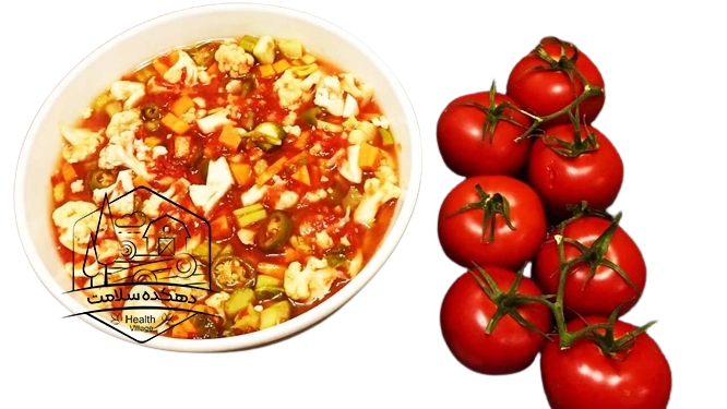 ترشی سالاد گوجه