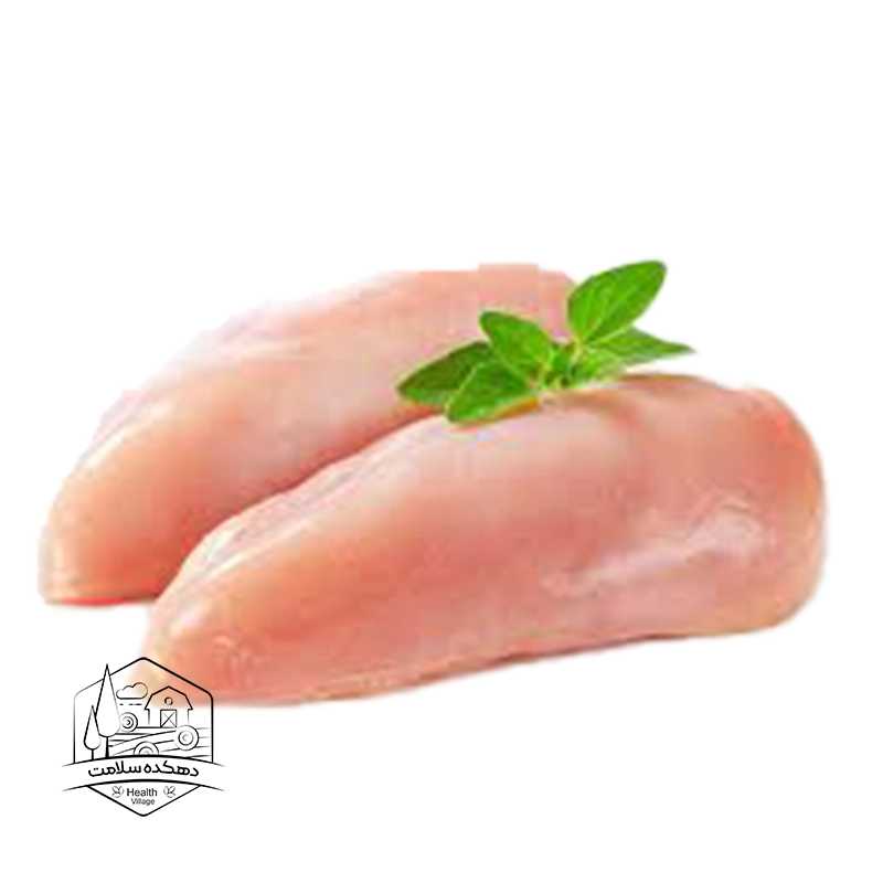 سینه مرغ بدون پوست و کتف
